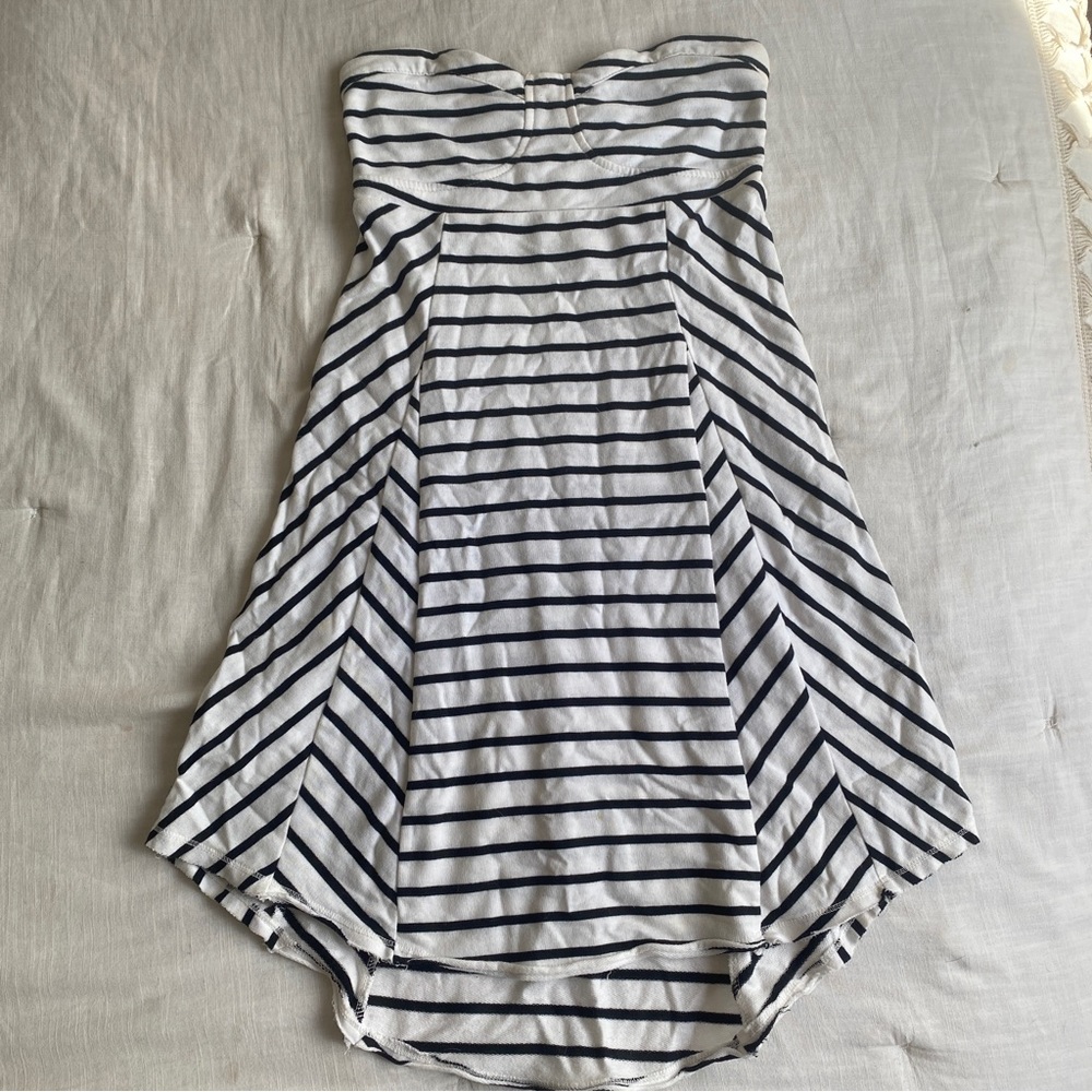 Roxy striped strapless dress
